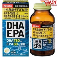 日本ORIHIRO立喜樂 DHA 和 EPA 深海魚油 補腦明目 高記憶力 180粒 [平行進口]256573  22h