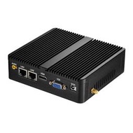 四核 賽揚J4125工控 迷你 主機 3805u雙網雙串口N4100微型 電腦