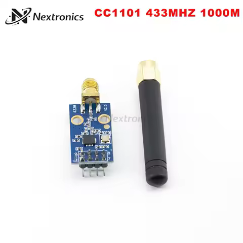 1/3/5/10PCS CC1101 Wireless Module with SMA Antenna Wireless Transceiver Module 315/433/868/915MHz f