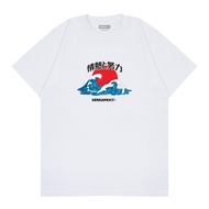 Denka PROJECT Tshirt White WAVE