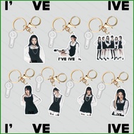 IVE I've IVE Acrylic keychain Bag pendant accessories Yujin Gaeul Wonyoung LIZ Rei Leeseo