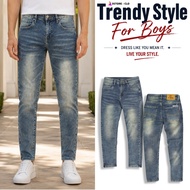 A3Store Men's Jeans Slim Fit – Soft Jeans, Flattering, Good Elasticity