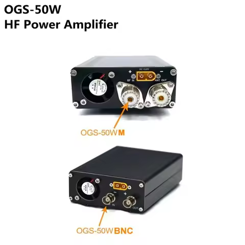 OGS-50W HF Power Amplifier 50W M/Q9 for USDX FT-817 IC-703 705 KX3 QRP FT-818 Xiegu G90 G90S G1M X51