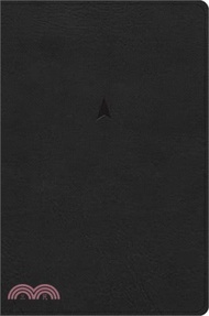 265.CSB Men's Daily Bible, Black Leathertouch, Indexed
