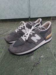 New Balance M990GRY 990 V1 灰色麂皮波鞋