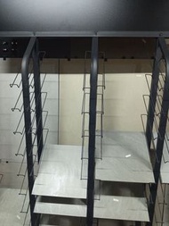 黑色多層展示架磚架畫架