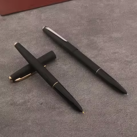 1PC JINHAO 911 F Fountain Pen Matte Black F Nib Stationery Office School Supplies Writing Gift pen