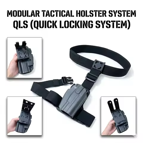 Tactical Holster for Glock 17 19 22 1911 M92 Quick Release Pistol Belt Holster Airsoft Hunting Drop 