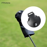 P Prettyia Golf Head Cover Number Tag Golfer Gift for Men Women Golf Accessories Number: 3, 4, 5, 7,
