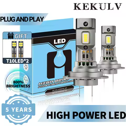 Car led headlights in-line H7 with fan concentrating led headlights H4 headlights