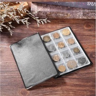 120 Slots Vertical Coin Collection Album Folder Currency Holder Heavy Duty Clear Protective Portable