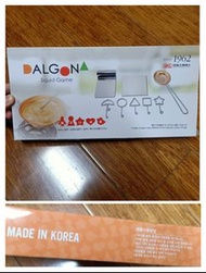 魷魚遊戲 焦糖餅 韓國Dalgona椪糖製作模具套組 squid game