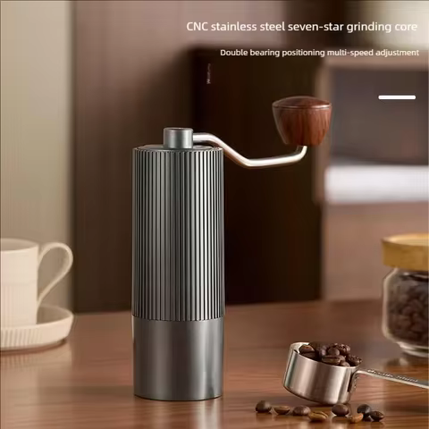 2026 Hand Cranked Bean Grinder Seven Star Coffee Grinder Household Steel Core Hand Cranked Coffee Gr