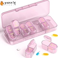 YANMIG Medicine Box, 7 Days Am & Pm Moisture-proof Pill Organizer,  Medicine Organizer 2 Times a Day
