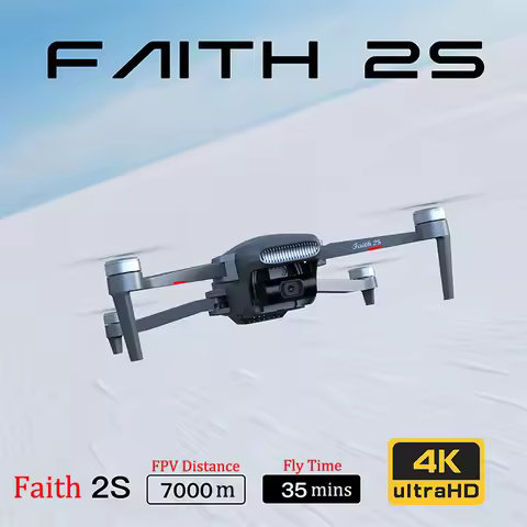 New Arrival CFly Faith 2S 3-Axis Gimbal Professional Real 4K HD Camera GPS 7KM FPV 35Mins Flight RC 
