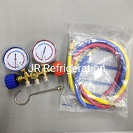 【JR】Testing Manifold Gauge Set Gas Meter Car Gas Meter Home Aircond R22 R134a