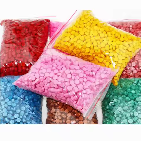1625Pcs/500g Vintage Sealing Wax,Wax Seal-Stamp Supplies Tool,Assorted Colors Wax Seal For Envelope 