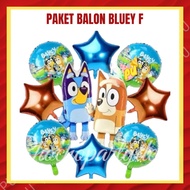 BLUEY F Balloon Package BLUEY Birthday Decoration/