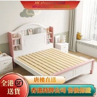 A112814（包送貨free delivery）雙層床 Bunk bed 書枱衣櫃一體床 高架床 上床下書枱 多功能床架 床 兒童床 3尺床 single bed 衣櫃床 組合床 雙層床 上下床 高