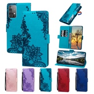 Retro Flip Case for Huawei Honor X50 X9B V10 Mate 20 10 Nova 3 3i 3e P20 Lite Lace Embossed Leather Cover Shockproof Phone Protective Casing