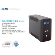 AWP AIDE SERIES  AID1500 PRO LCD 1500VA/900W Line Interactive, Tower UPS
