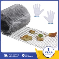 Aluminum Gutter Guard Rust-proof Mesh Gutter Protectors 6m/19.6Feet Long Anti-Leaf Mesh Guards to St