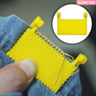 ALMA1DQ Edge Stitching Lock Sewing Gauge, Quilting Hemming Non-Slip Sewing Needle Gauge Measuring To