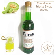 650 Trieste CantaloupeML melon Syrup - Syrup melon - Syrup Canteloupe