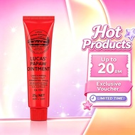Lucas Papaw Ointment 25g 100% Original Pawpaw Cream For Skin/ Lips Dryness Crack Best Moisturiser