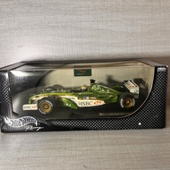 Hot Wheels Jaguar R4 Mark Weber 1: 18 F1 Collection Car Model 1, Collection Basic File 1. Model and 