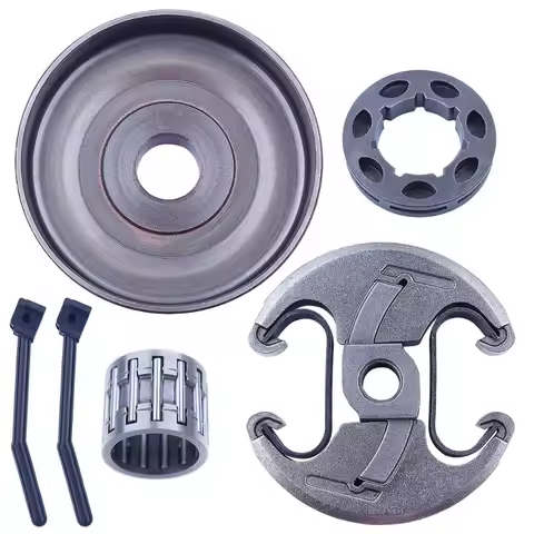 Chainsaw Clutch Drum Rim Sprocket For Husqvarna 455 460 Rancher Needle Bearing