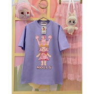 [100% Cotton] เสื้อยืดOversize(FLOWER)MOLLY 2