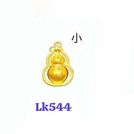 Wing Sing 999 足金葫芦吊坠 Loket Gourd 999 999 Gourd Pendant
