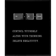 Computer Keys with Control Alt Delete Wall Art decor photo print (11x14)