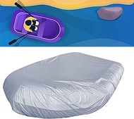 J&C Waterproof Inflatable Boat Cover UV Resistant Dinghy Covers Fits for 7 to 17 Ft 7 8 9 10 11 12 1