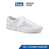 KEDS Shoes WH56857 ACE LEATHER WHITE Women's Sneakers Lace-up Leather White good