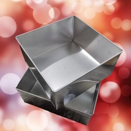 8'' x 8'' And 9'' x 9'' Height Have 3.5 inch , 4 inch , 5 inch Bakery Mold Loyang Petak Tinggi