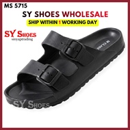 (SY Shoes)"M-CLASS"(24-34) Kid's Adjustable Buckle Light Weight Sandals/Slippers Budak  (MS 4715)(MS