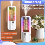 INTR Aroma Diffuser Essential Oil Digital Display Home Diffuser Aroma Humidifier Car Fragrance Diffuser Aroma Diffuser Oil Home Fragrance Diffuser Portable Diffuser Essential Oil