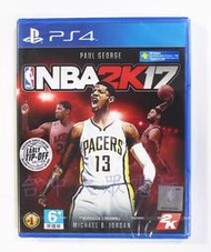 PS4 美國職業籃球 NBA 2K17 (中文版)**(全新未拆商品)【四張犁電玩】