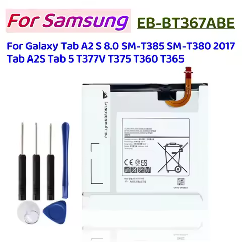 EB-BT367ABE Battery For Samsung Galaxy Tab E 8.0 SM-T375 T377 / Galaxy Tab A 8.0 (2017) / Tab A2 S 8