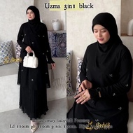 Uzma set 3in1 Ceruty payet Dres kodangan Gamis dewasa terbaru Dress kurung malay Baju lebaran wanita