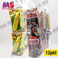 CV (12pcs/pack) 9g Corn Snack BinBin/ Keropok Jagung / 玉蜀黍饼/ 6g Choco Bin/ Snek Jagung Perisa Coklat
