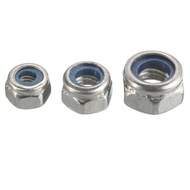 M4 Milli Nylon Nut M4 Stainless Steel Lock Nut SS304