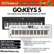 Roland GO:KEYS 5 Portable Keyboard with Bluetooth and MIDI ( RolandGO KEYS5 / GO-61K / GO-5 / GOKEYS