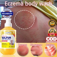 100% effective acne-removing shower gel sulfur shower gel 500ml sulfur soap antibacterial soap acne-