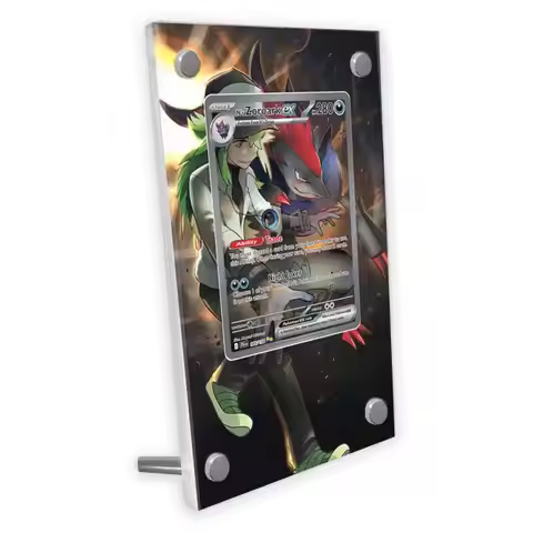 Pokemon Ptcg Sv9 Sar N Zoroark Game Collection Card Display Case Card Extended Artwork Painting Acry