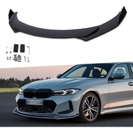 Xotic Tech Front Bumper Lip Chin Spoiler Splitter Diffuser Guard Wing Protector Trim Car Body Kit, C