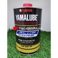 Ride Ready Store YAMALUBE AT BLUE CORE SEMI SYNTHETIC Motor 4T Oil Engine Cylinder 100 Original YAMA