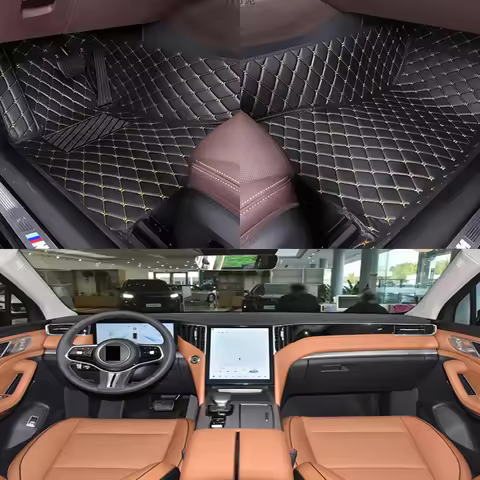 2 PCS Only Front Row Car Floor Mats for Lixiang L6 L7 2023 2024 L8 L9 2023 2024 zeekr 001 2023 Car A